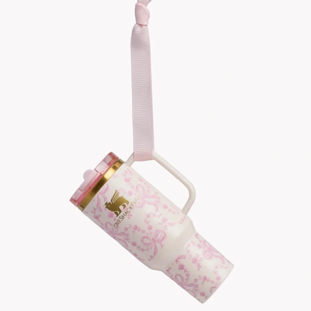 Stanley x LoveShackFancy Holiday Quencher ProTour Ornament Set